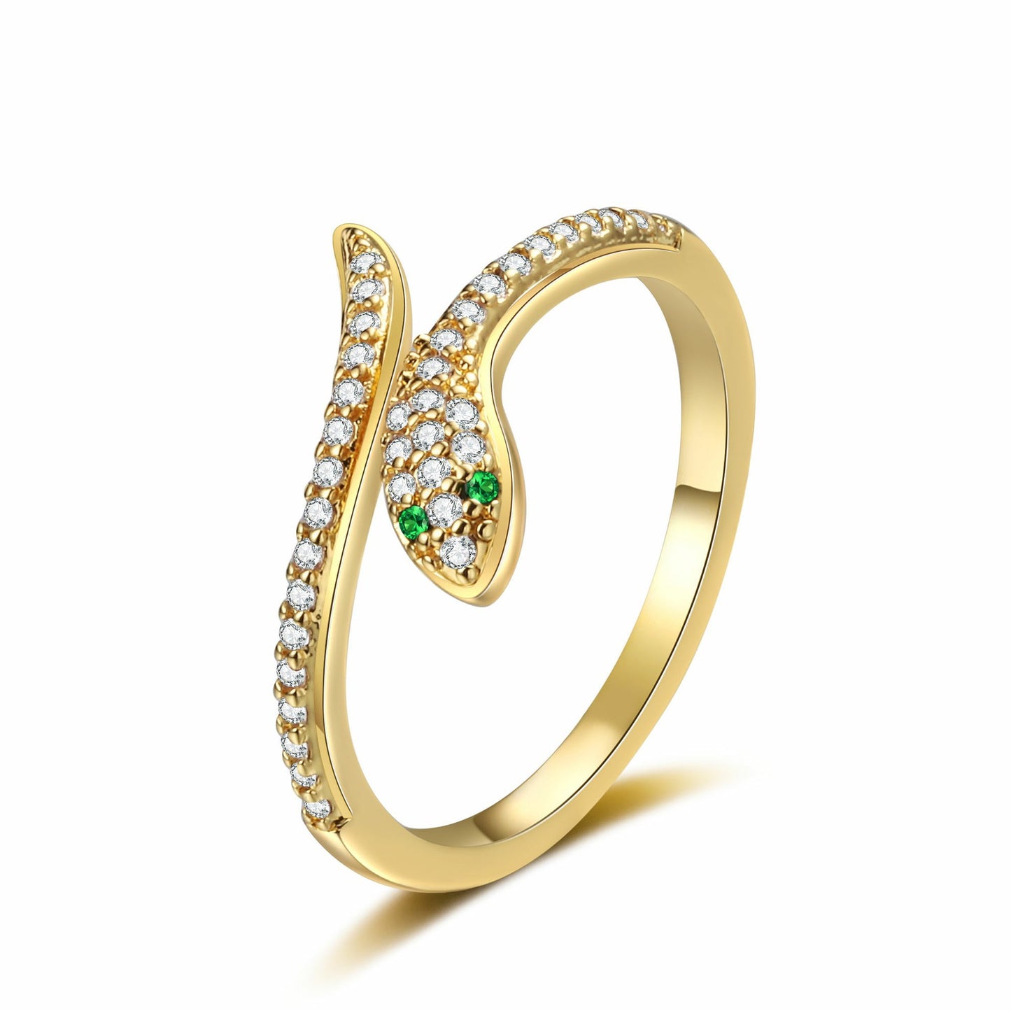 Zircon Snake Female Niche High Sense Rings