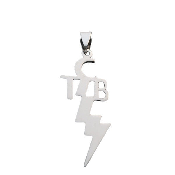 Men's Titanium Steel Stainless Korean Style Long Female Necklaces