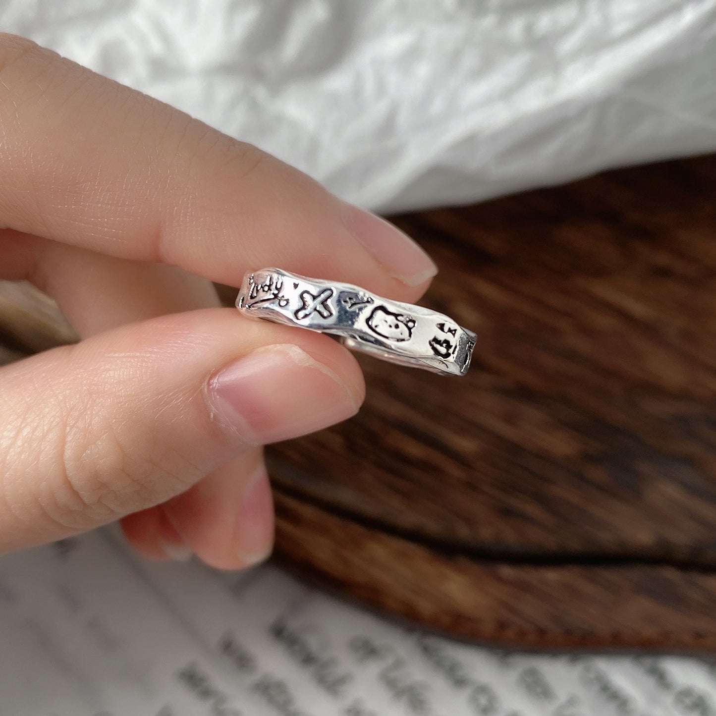 Women's Edge For Design Versatile Exquisite Fashion Rings