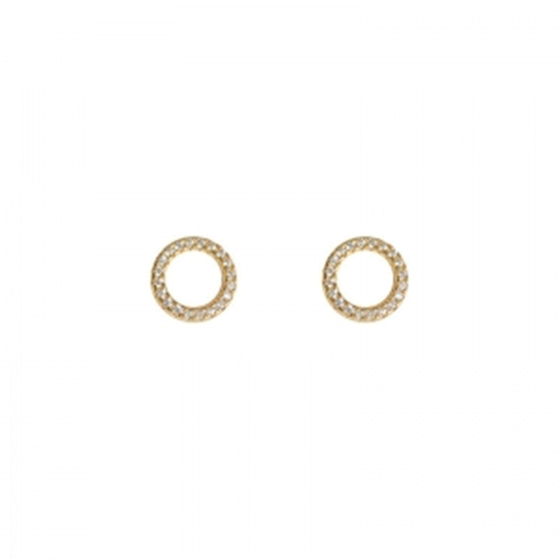 Exquisite Small Round Niche Fashion Design Earrings