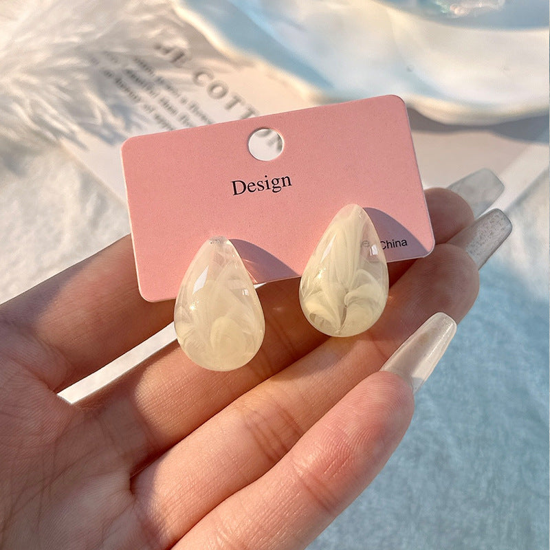Fashion Design Candy Color Chain Female Dopamine Rings
