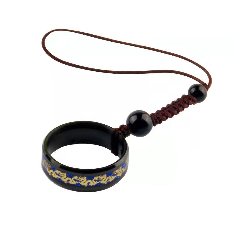 Phone Lanyard Titanium Steel Accessories Buckle Chinese Rings