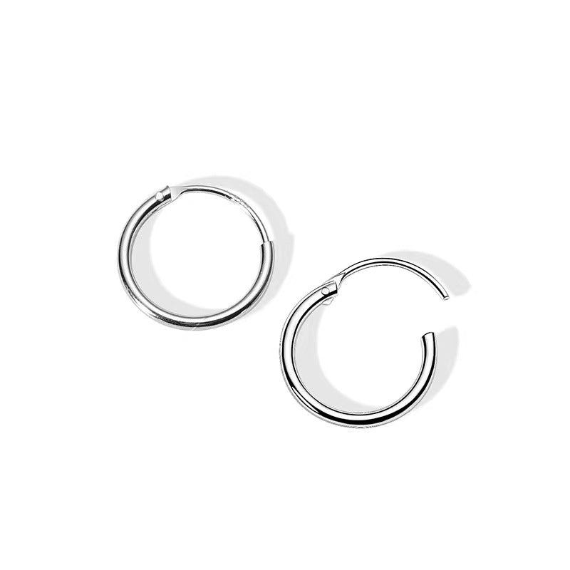 Steel Small Personality Simple Niche Design Earrings