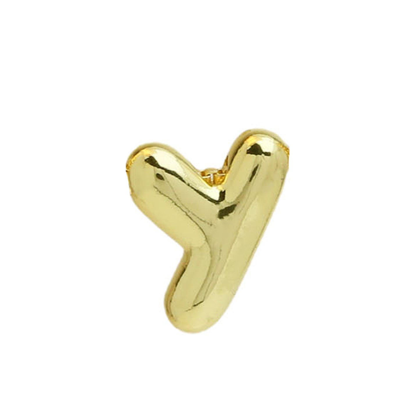 Gold Copper Bubble Balloon English Name Pendants