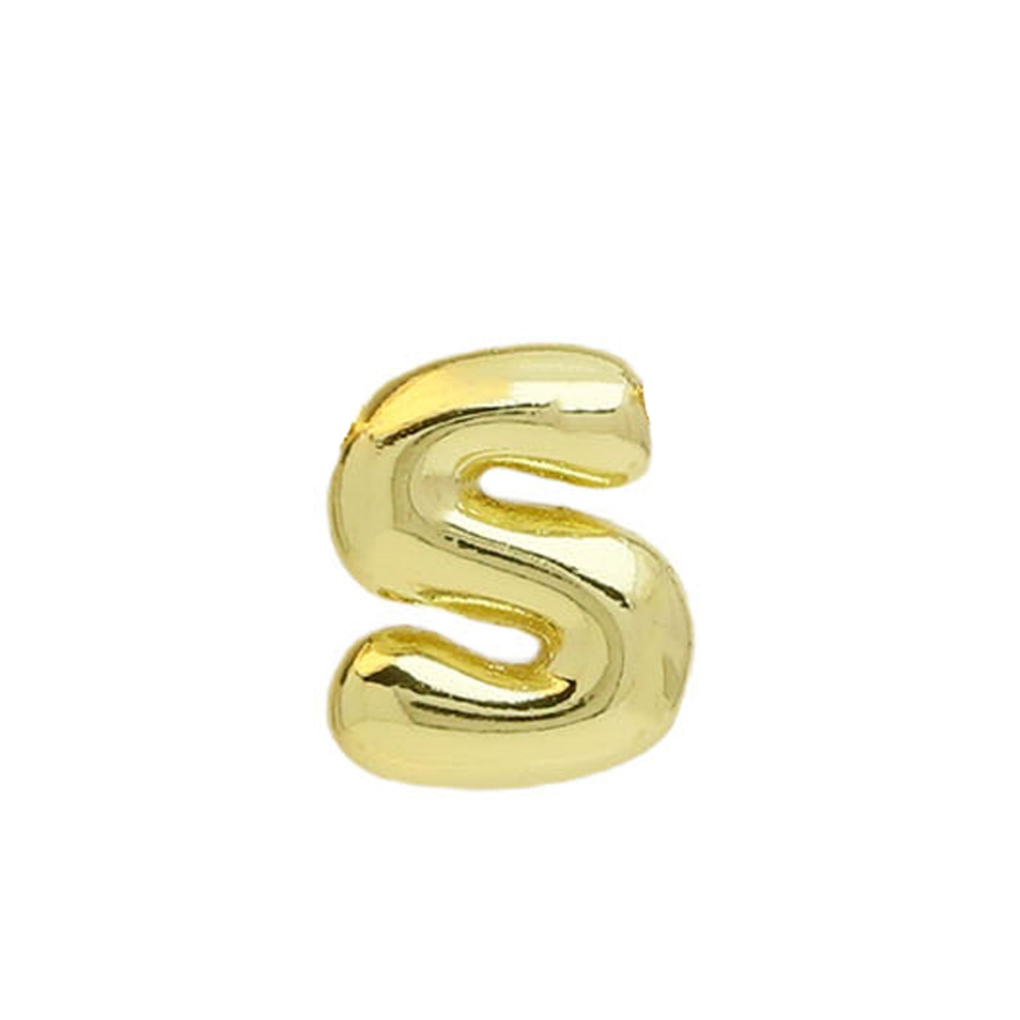 Gold Copper Bubble Balloon English Name Pendants