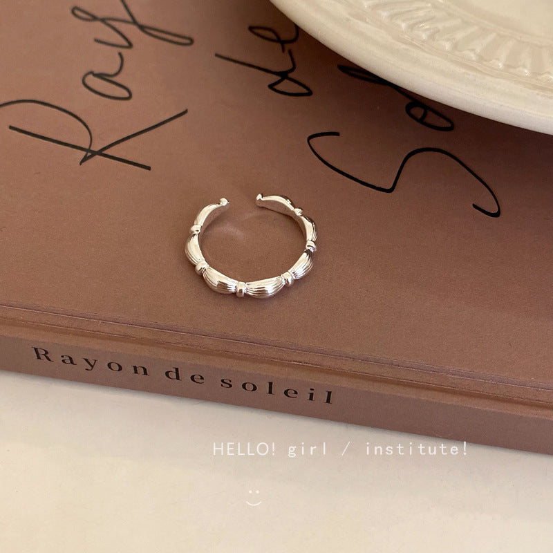 Niche Design Simple Cold Style Advanced Rings