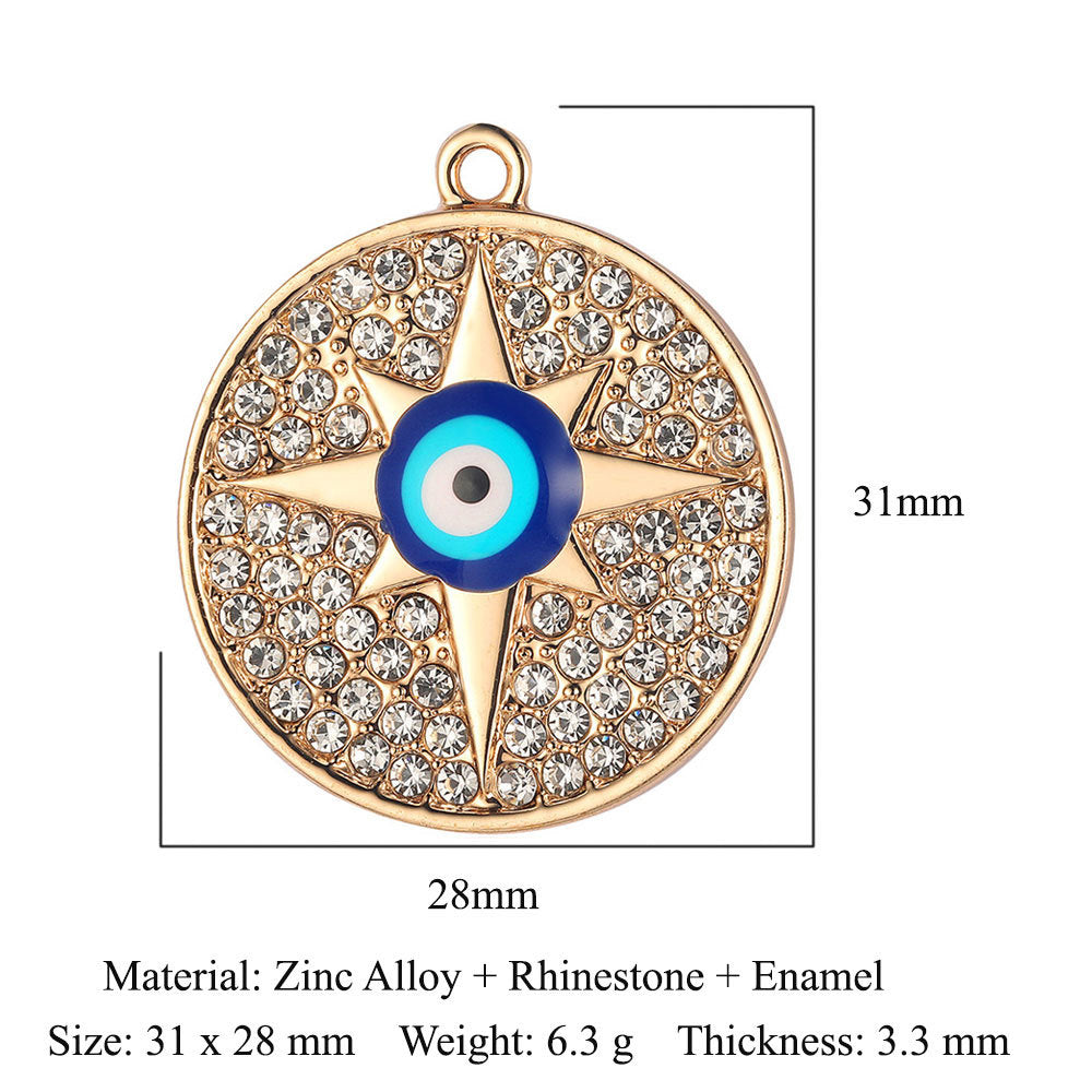 Palm Eyes Alloy Lucky Tree Love Rings