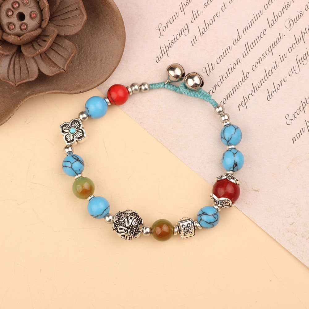 Women's & Men's Style Nepal Woven Design Vintage Jewelry Ethnic Carrying Bracelets