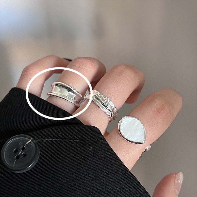 Women's Open Fashionable Personality High-grade Light Luxury Rings