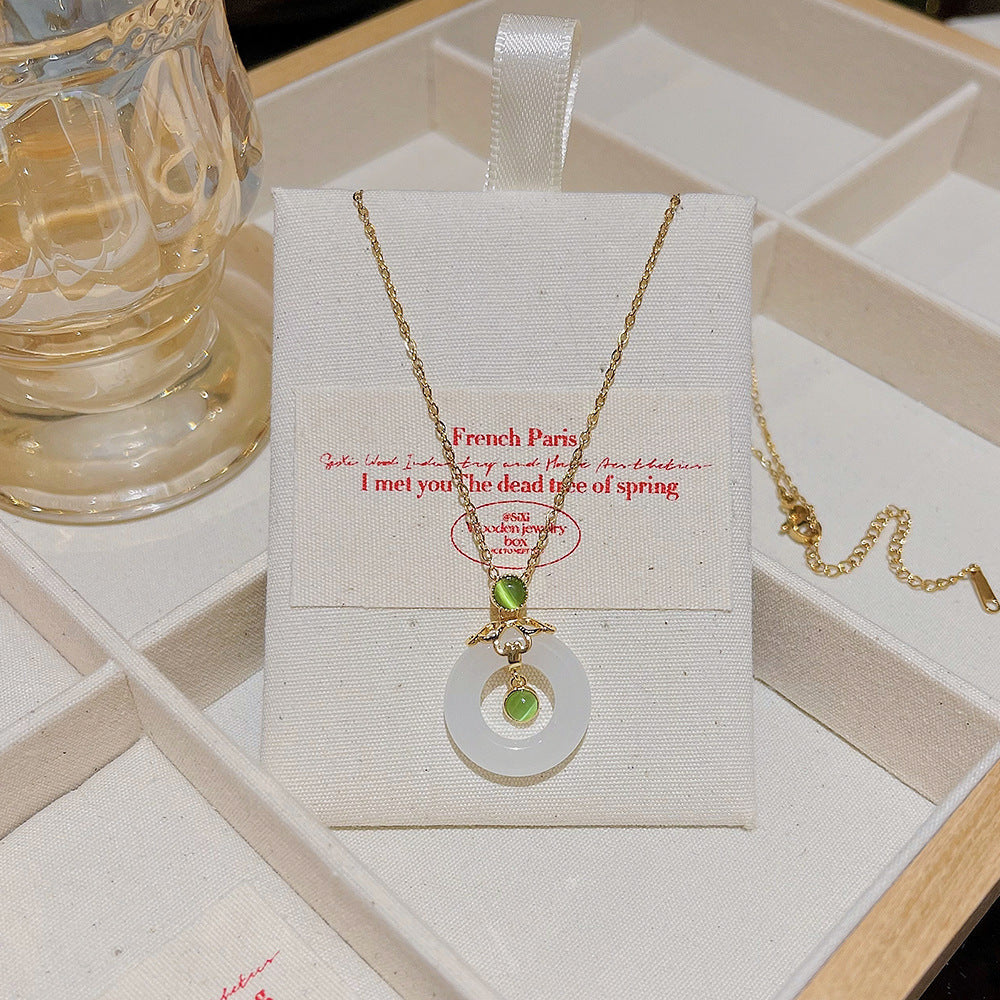 Women's Versatile High-grade Zircon Light Luxury Minority Necklaces