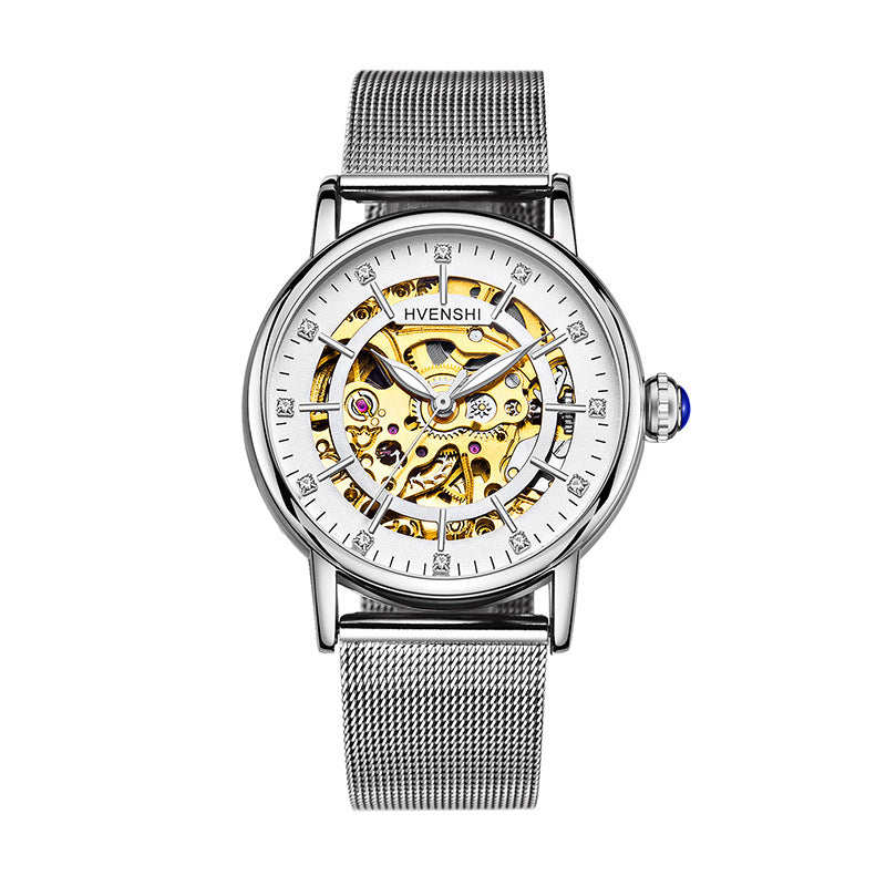 Women's Watch Hollow Luminous Automatic Fashion Business Mechanical Watches