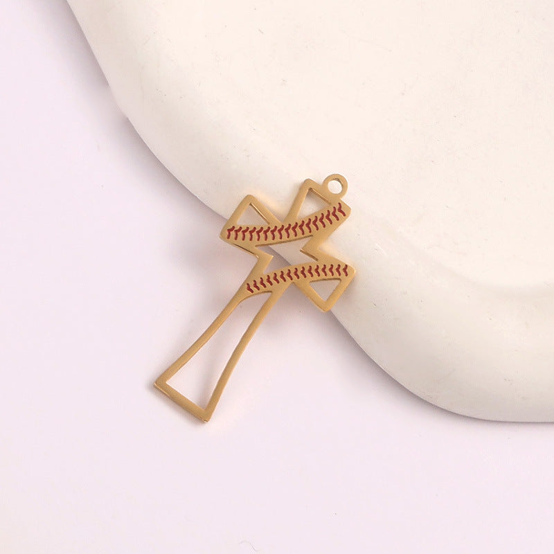 Design Cross Guitar Whistle Single Collection Pendants