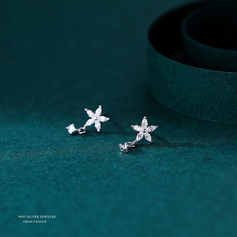 Women's Fashionable Sterling Sier For Design Light Earrings