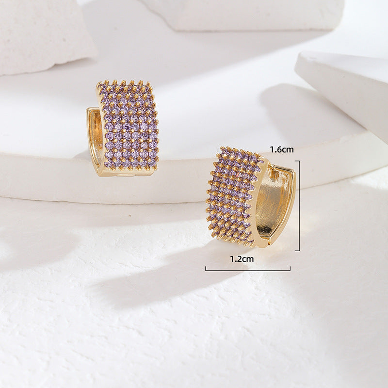Niche Temperament High-grade Sier Needle Zircon Female Rings