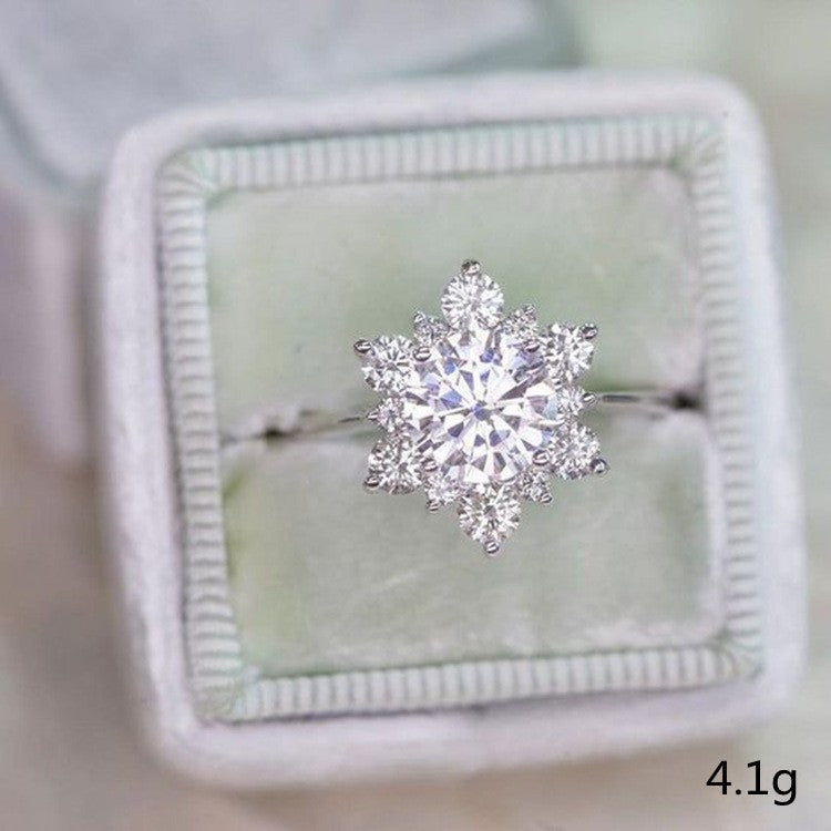 Ornament Over Diamond Fashion Trend Change Rings