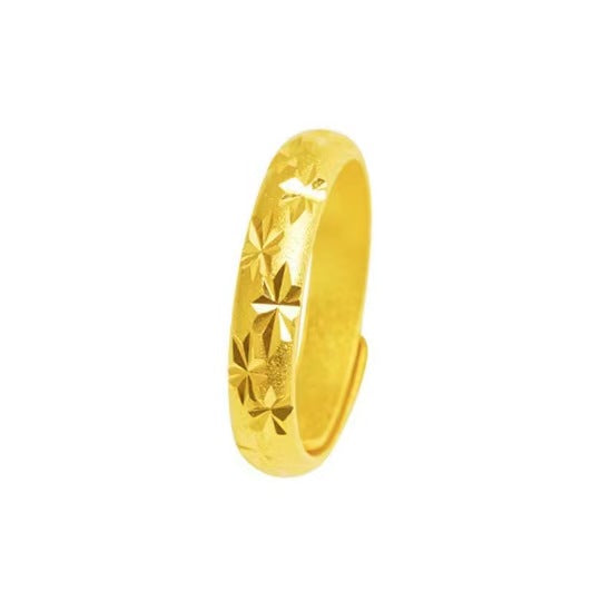 Live Mouth Real Bronze Imitation Little Rings