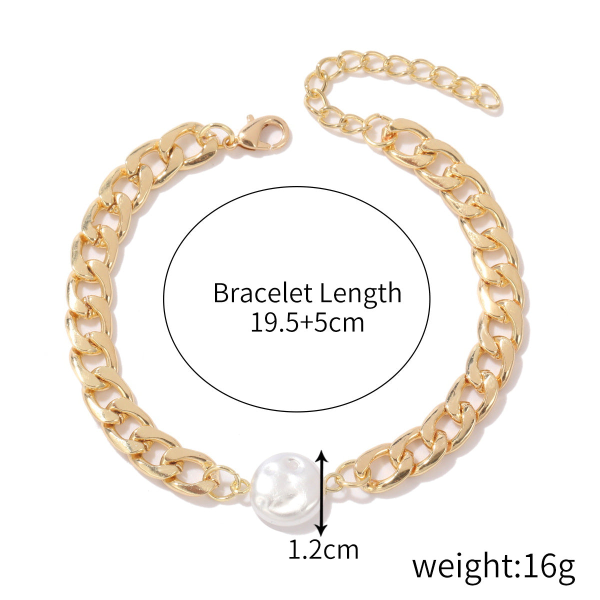 Women's Popular Bohemian Niche Design Baroque Thanksgiving Bracelets