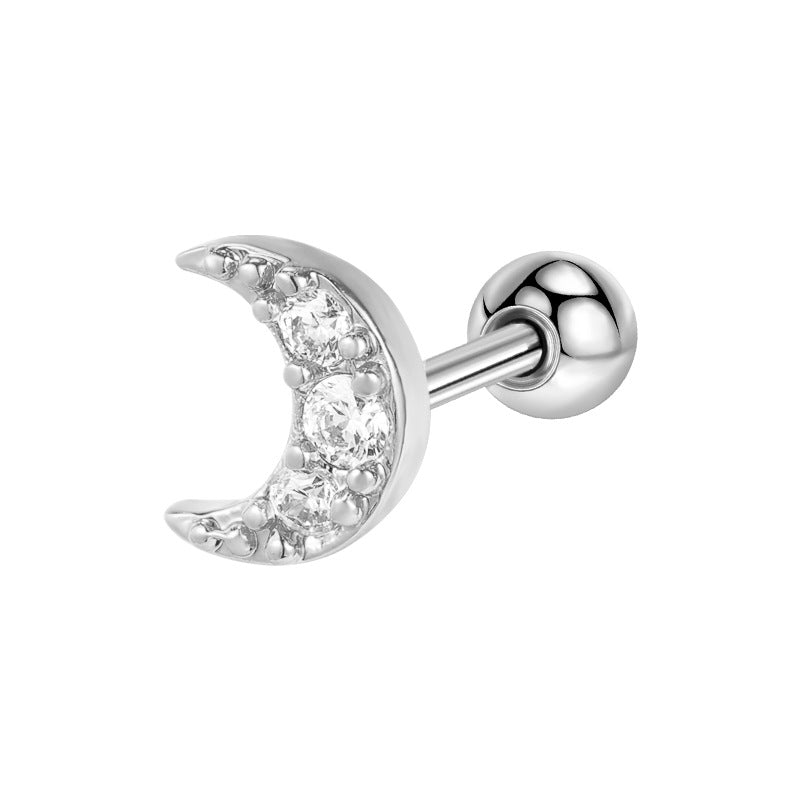 Women's Copper Head Diamond Elegant Stainless Steel Rings