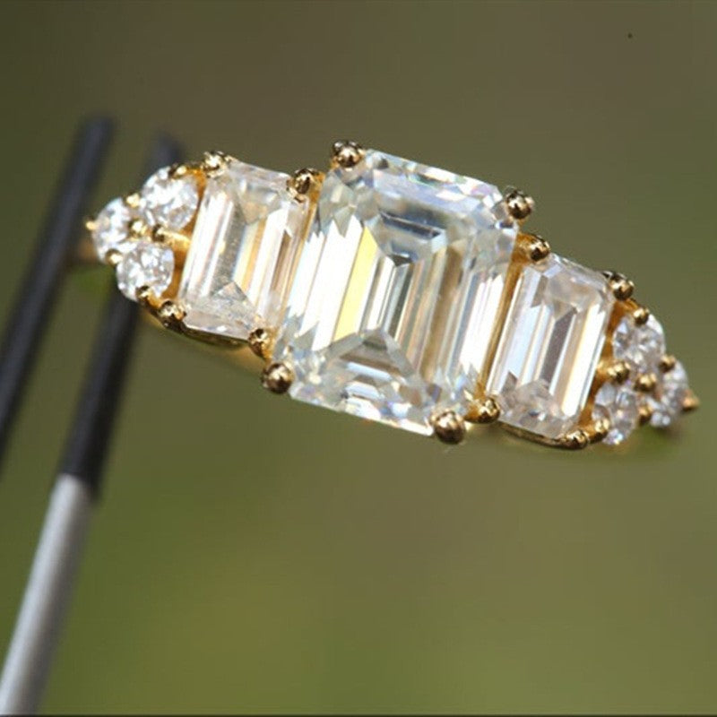 Ornament Over Diamond Fashion Trend Change Rings