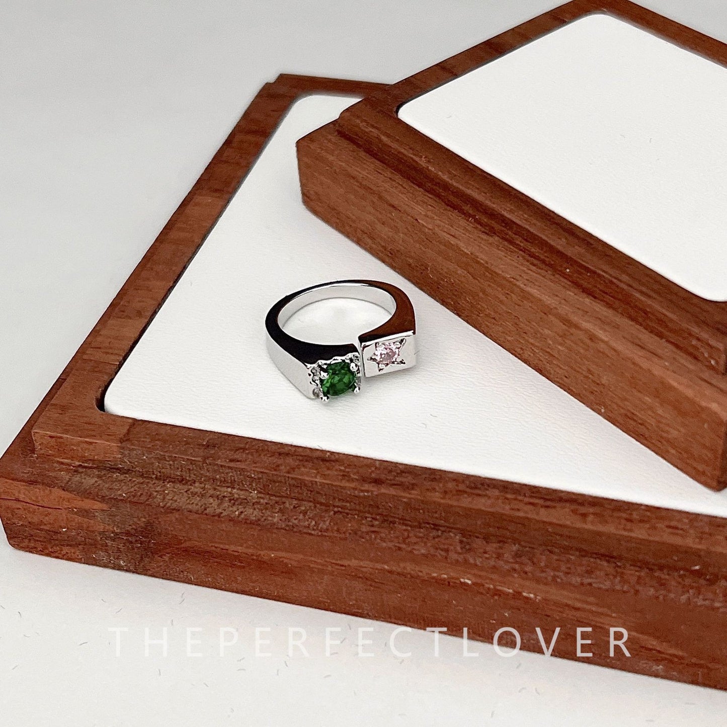 Style Geometric Heart Shape Opening Affordable Luxury Rings