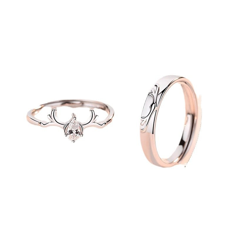 Women's & Men's Yi Lu Has Your Couple Sterling Rings