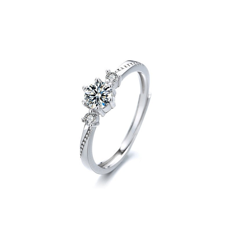 Women's & Men's Couple At First Sight Niche High Rings
