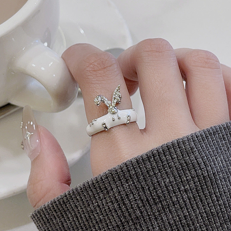 Personality Fashion Minority Design High-grade Cold Wind Index Finger Rings