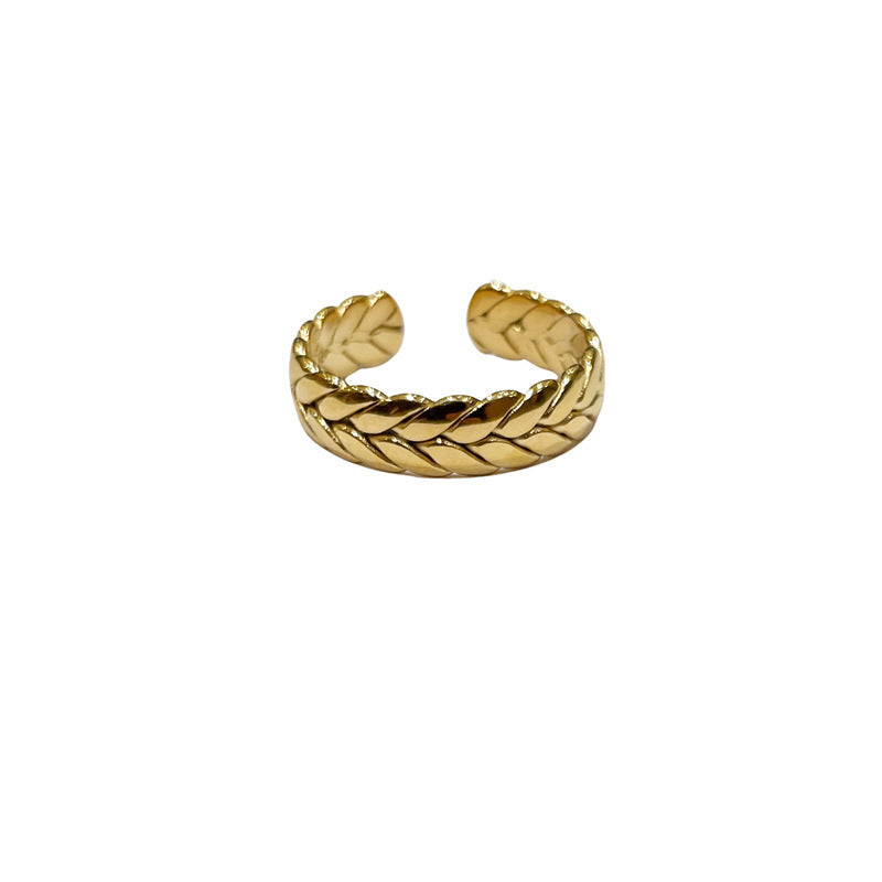 Wen Open Adjustable Bow Little Princess Rings