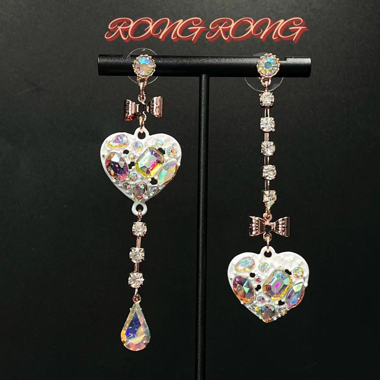 Sweet Court Style Exaggerated Personalized High-grade Earrings