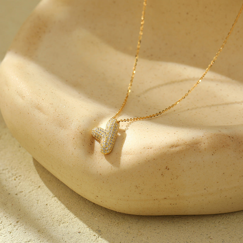 Women's Bubble Under Banyan Tree Full Diamond Chubby Hip Hop Pendants