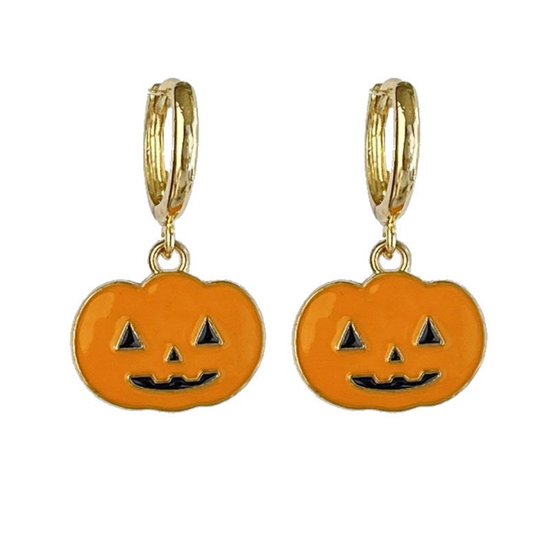 Ghost Bat Thanksgiving Pumpkin Maple Leaf Autumn Rings