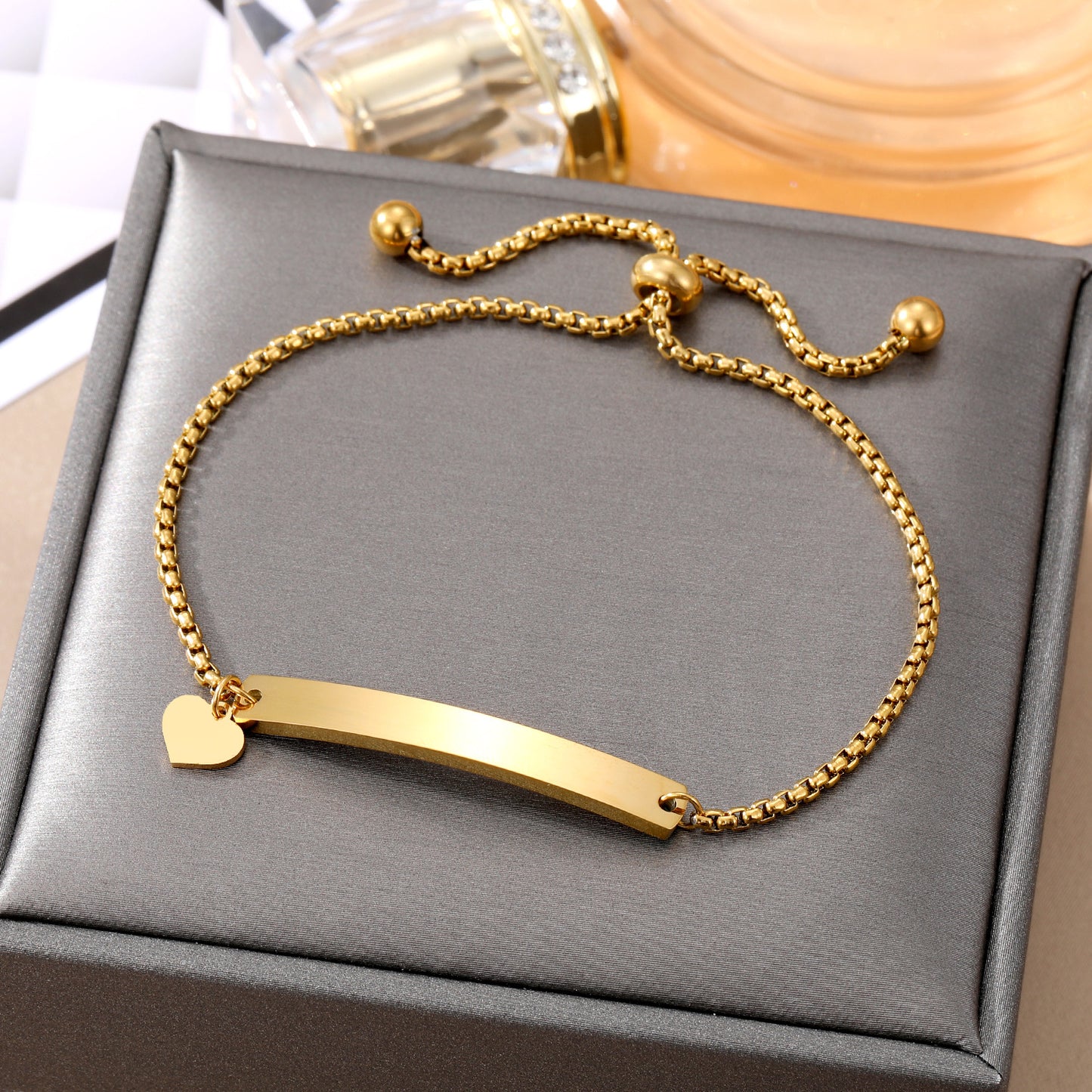 Stainless Steel High-grade Sense Niche Love Bracelets