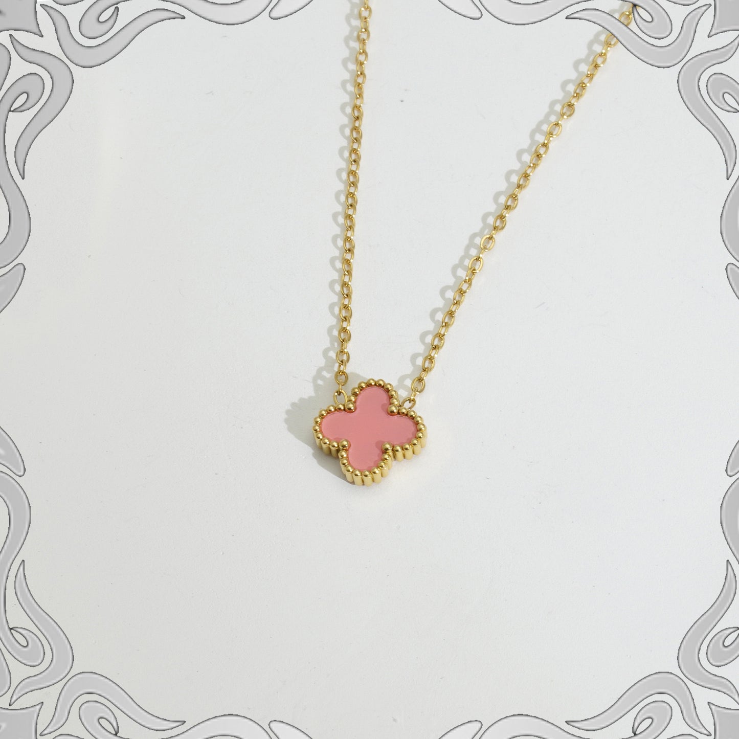 Women's Version Four-leaf Clover Titanium Steel Light Luxury Gold Plating Bracelets