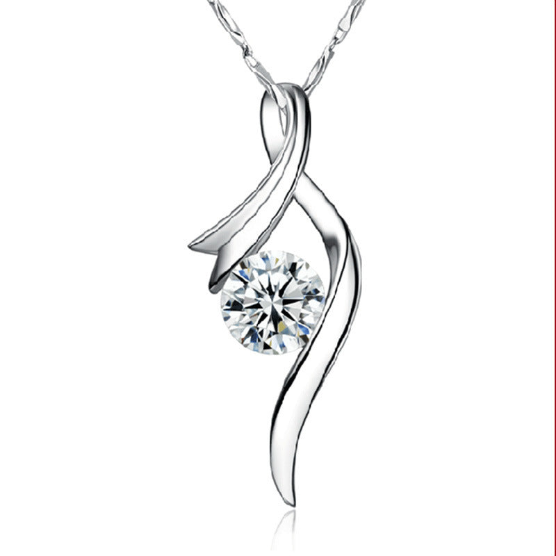 Women's Chinese Sier Plated Ornament Vintage Decoration Pendants