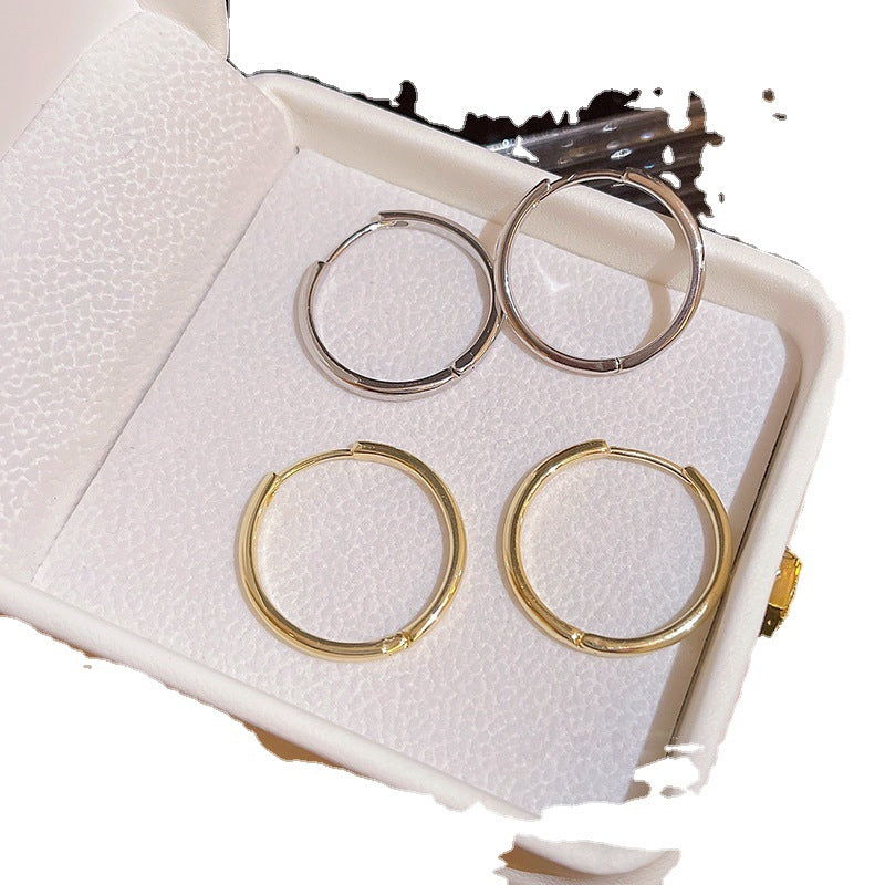 Women's Temperament Round Trendy Niche Design Advanced Earrings