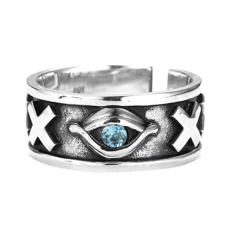 Women's & Men's Eye Of Horus Hip Hop Style Rings