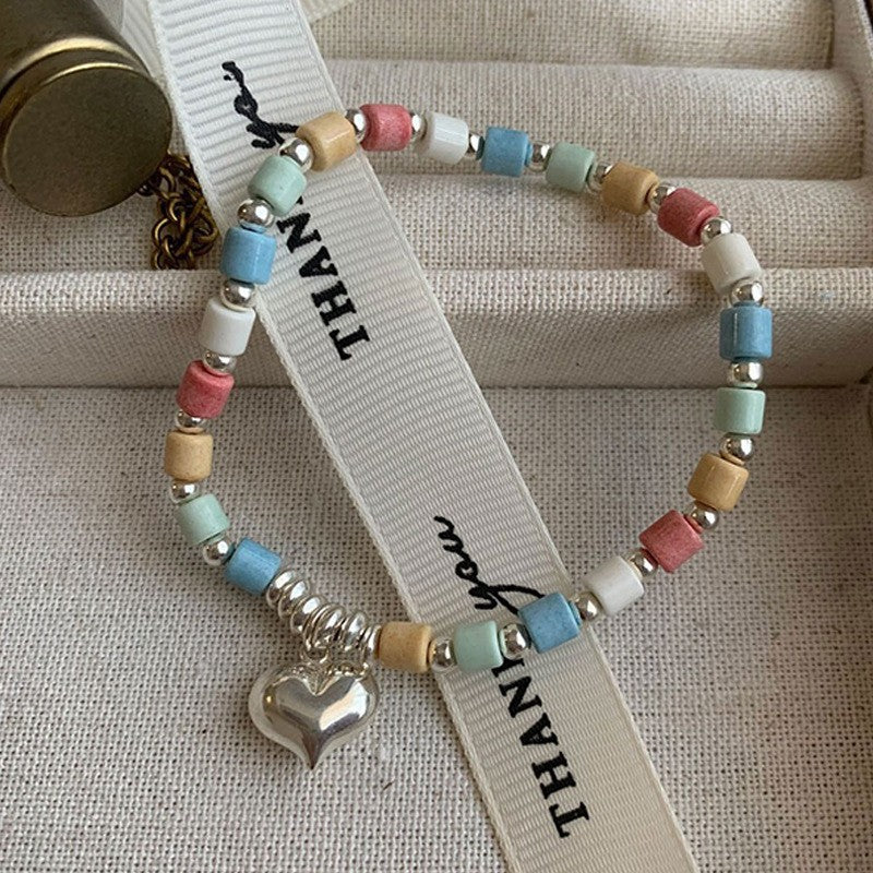 Twin Pearl Light Luxury Minority Exquisite Elastic Bracelets