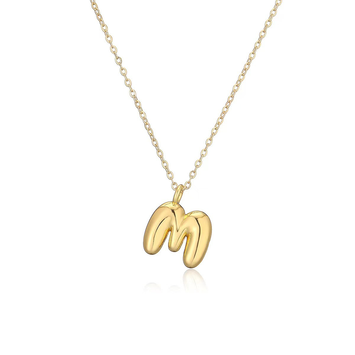 Women's Fashion Letter Simple Balloon Bubble Glossy Pendants