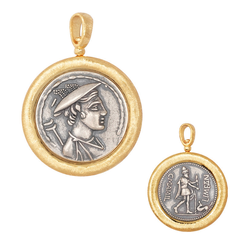 Coin Sterling Sier Single Without Chain Pendants