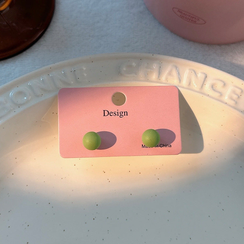 Fashion Design Candy Color Chain Female Dopamine Rings