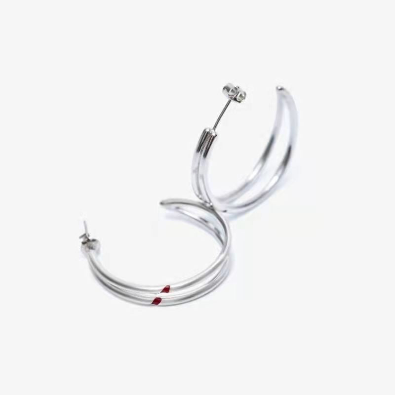 Niche Temperament High-grade Sier Needle Zircon Female Rings