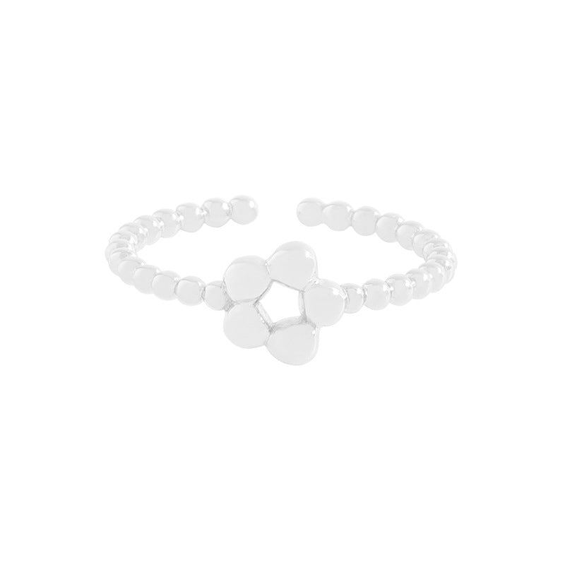 Interest Light Luxury Design Polka Dot Rings