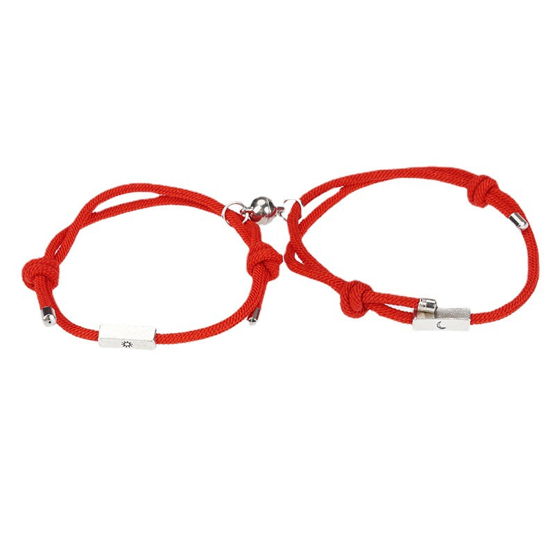 Women's & Men's Moon Heart Suction Valentine's Day Gift Bracelets
