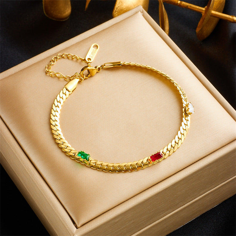 Special Interest Light Luxury High-grade Titanium Steel Bracelets