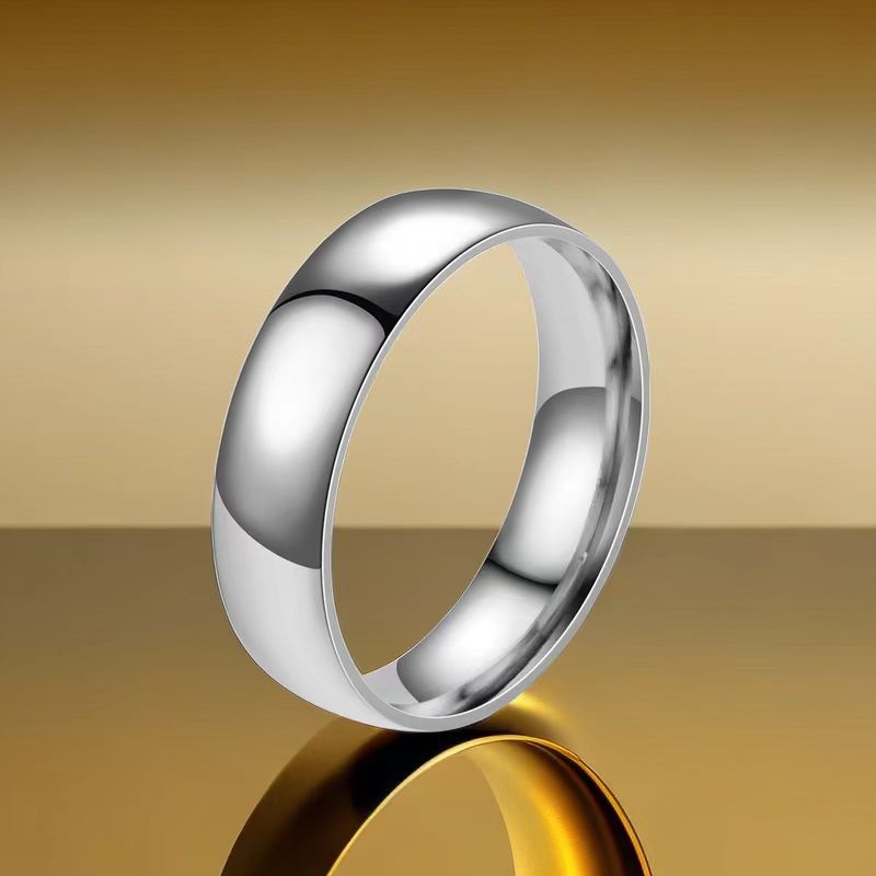 Steel Female Niche High-grade Light Luxury Rings
