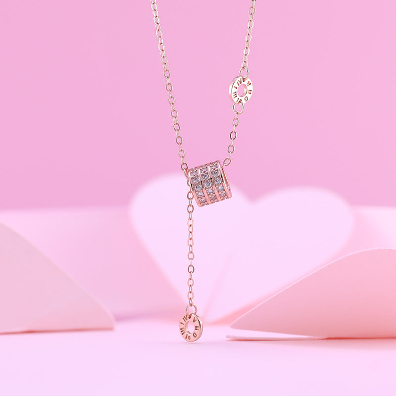 Women's Sterling Sier Small Waist Light Luxury Minority High-grade Necklaces