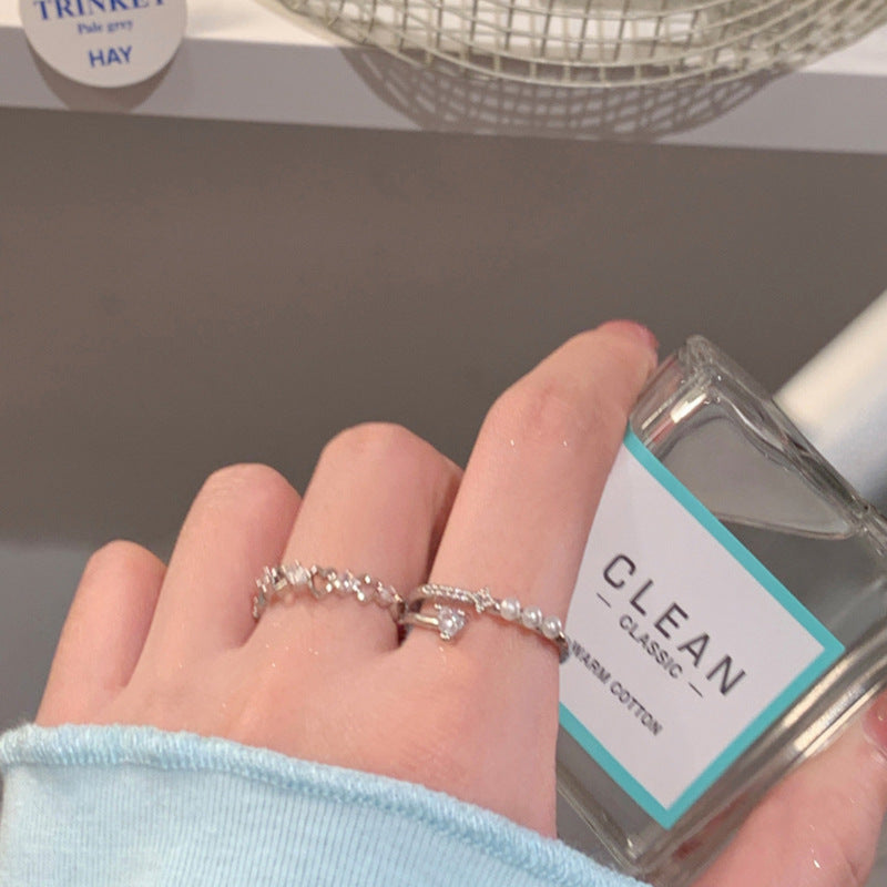 Light Luxury Minority Design Exquisite Sweet Rings