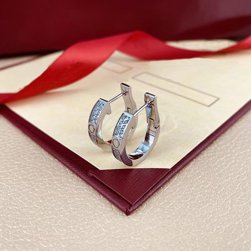 Horseshoe Trendy No Rhinestone Embed Full Rings