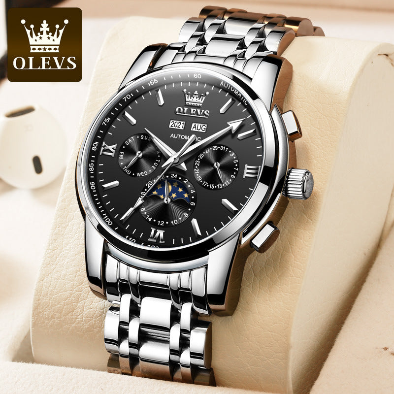 Men's Comfortable Endorsement Automatic Watch Waterproof Mechanical Watches
