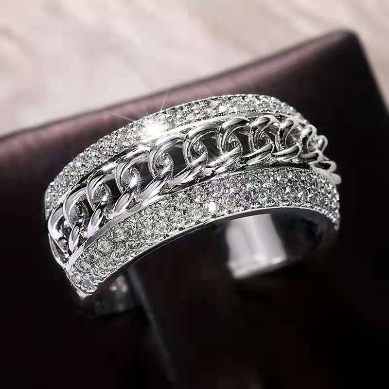 Ornament Over Diamond Fashion Trend Change Rings